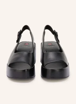 Plateau-Sandalen