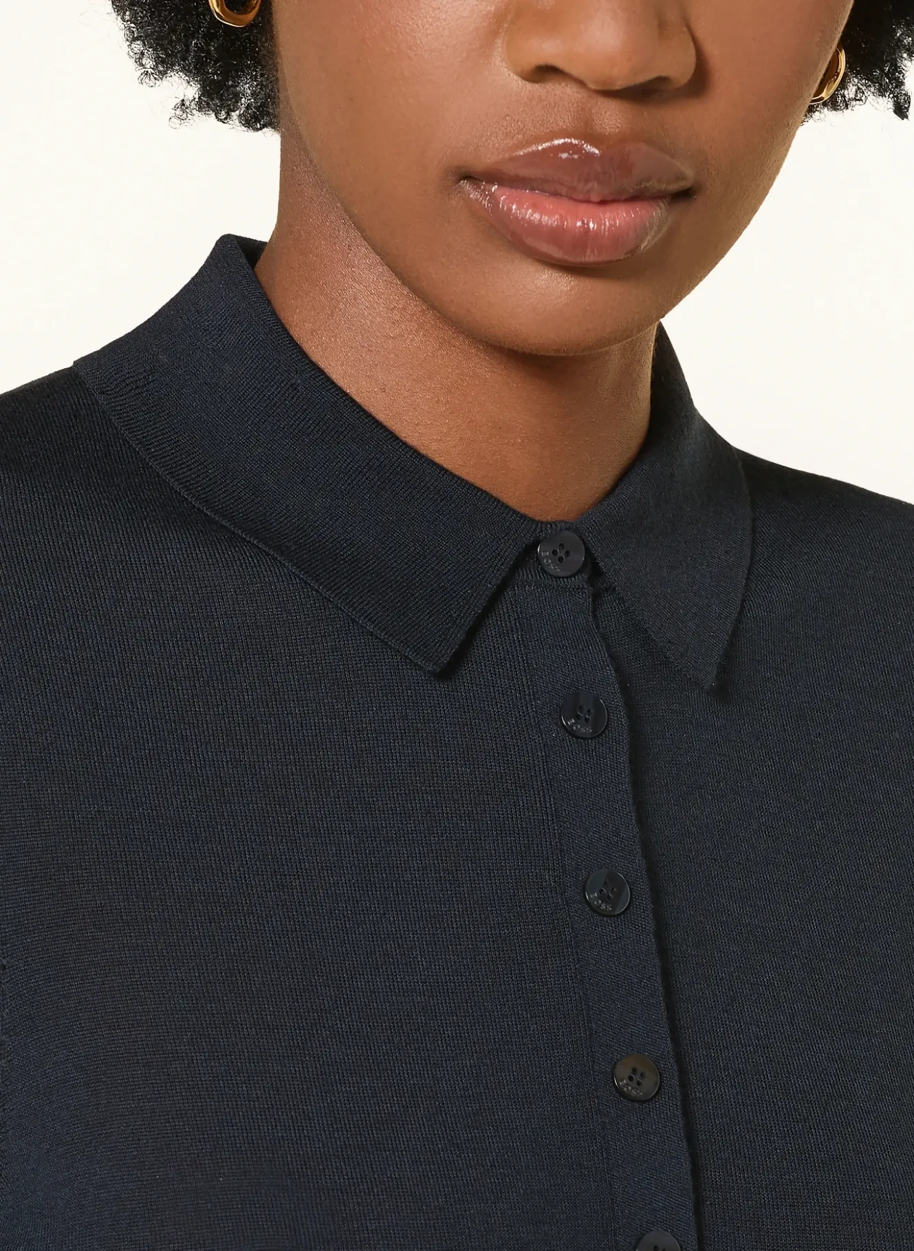 Poloshirt FIDENKA aus Merinowolle