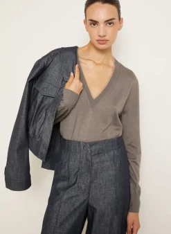 Pullover CASH mit Cashmere und Seide