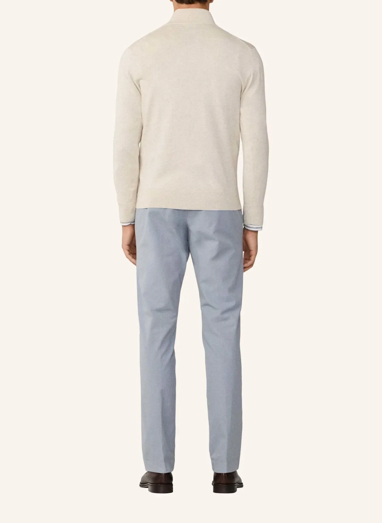 Pullover COTTON SILK HZIP