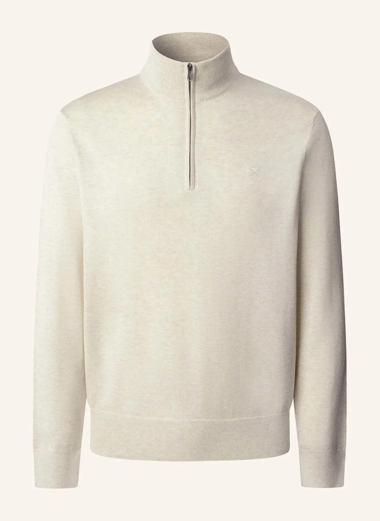 Pullover COTTON SILK HZIP