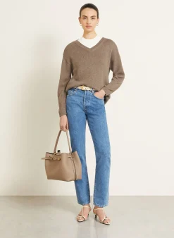 Pullover DIONA mit Seide und Leinen