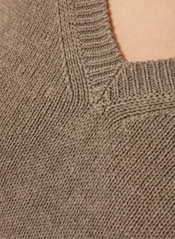 Pullover DIONA mit Seide und Leinen