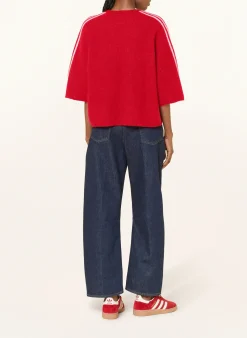 Pullover mit Alpaka und 3/4-Arm