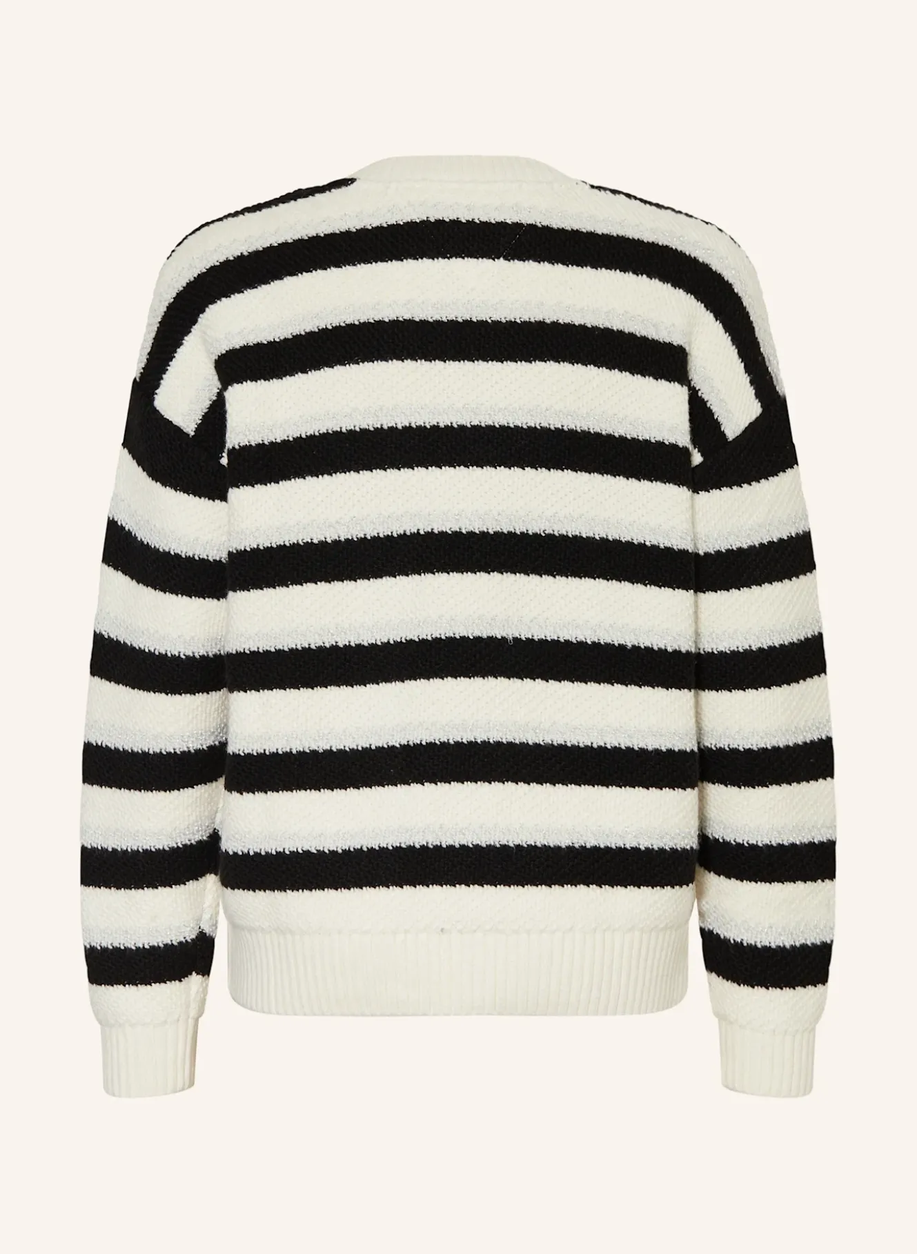 Pullover mit Glitzergarn