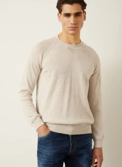 Pullover mit Leinen
