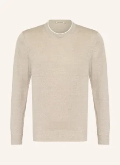 Pullover mit Leinen