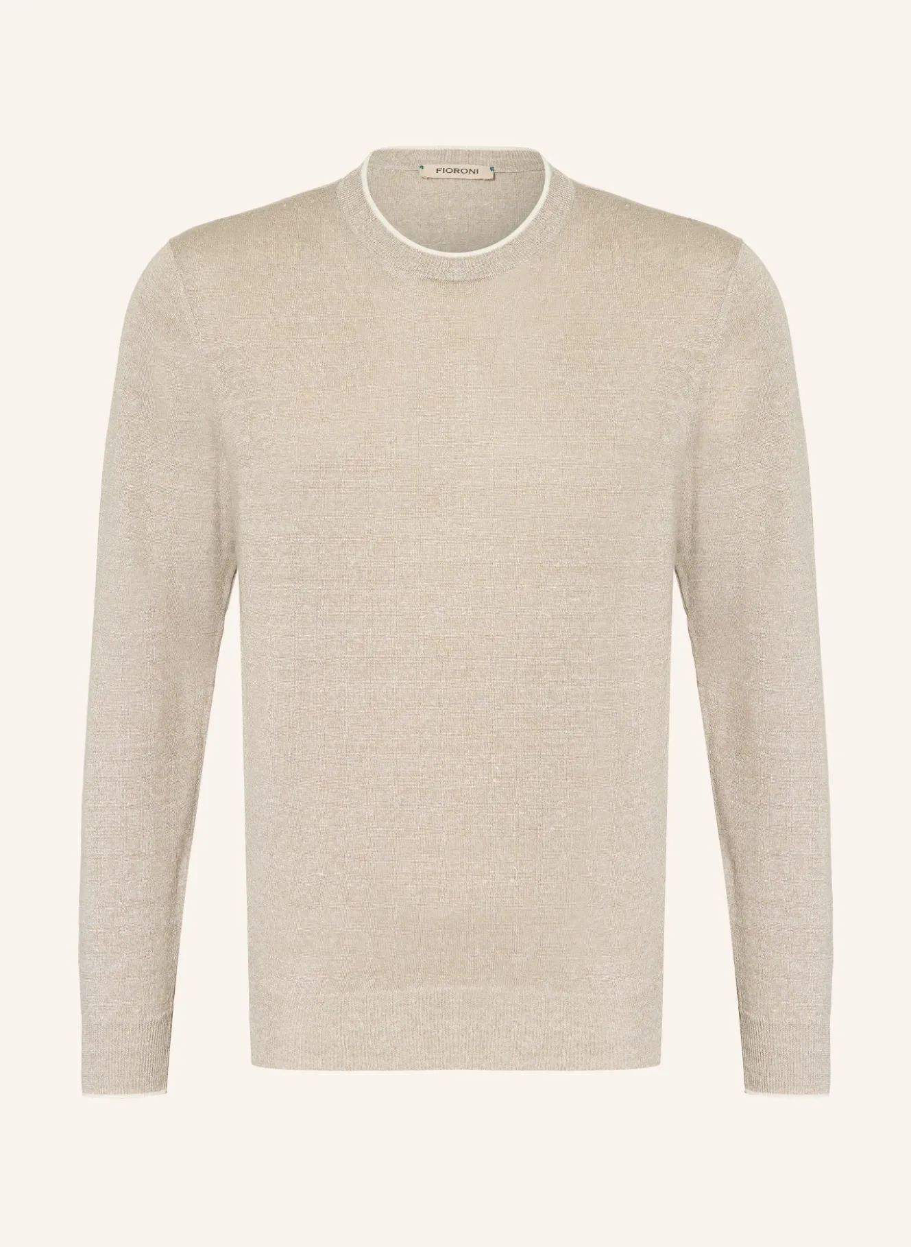 Pullover mit Leinen