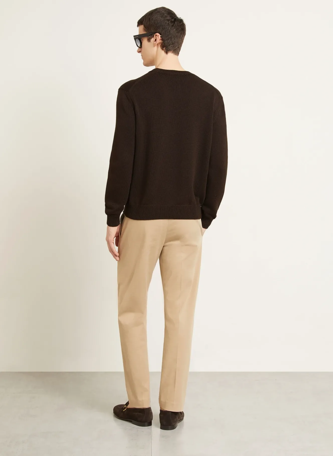 Pullover mit Seide