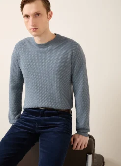 Pullover mit Seide