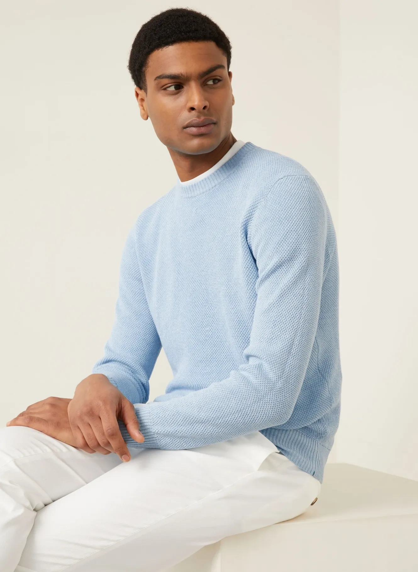 Pullover mit Seide