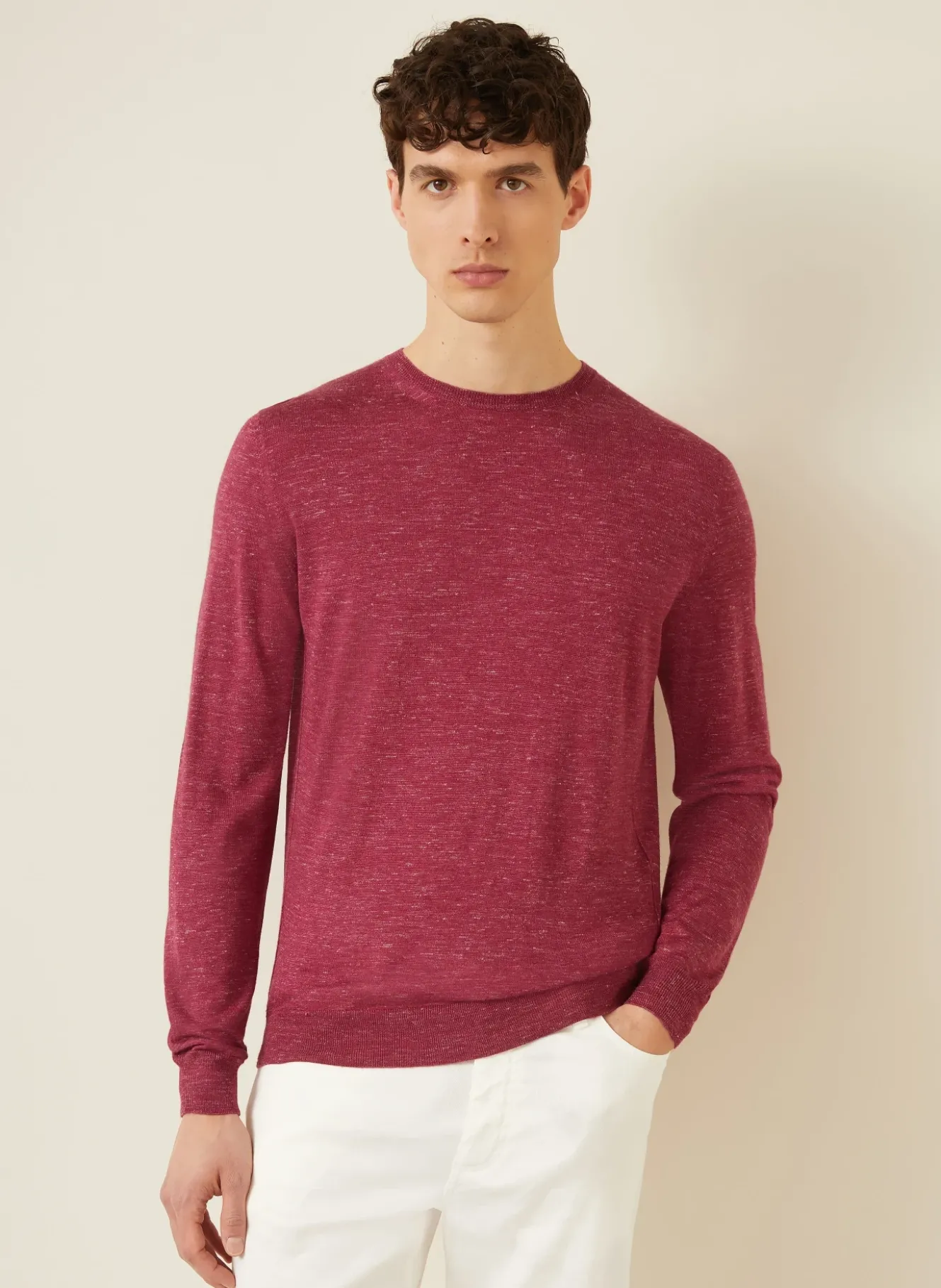 Pullover mit Seide und Cashmere