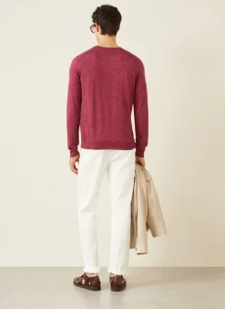 Pullover mit Seide und Cashmere
