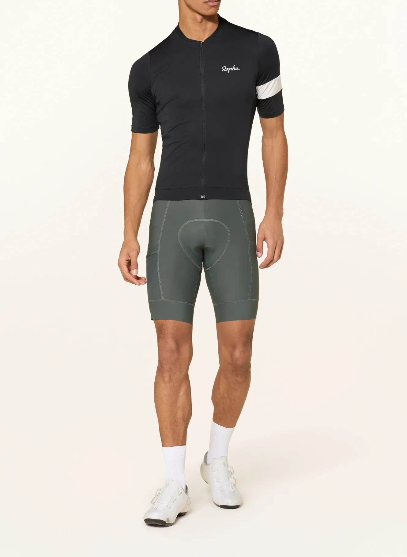 Radhose BREVET ELEMENT CARGO BIB mit Trägern und gepolstertem Einsatz