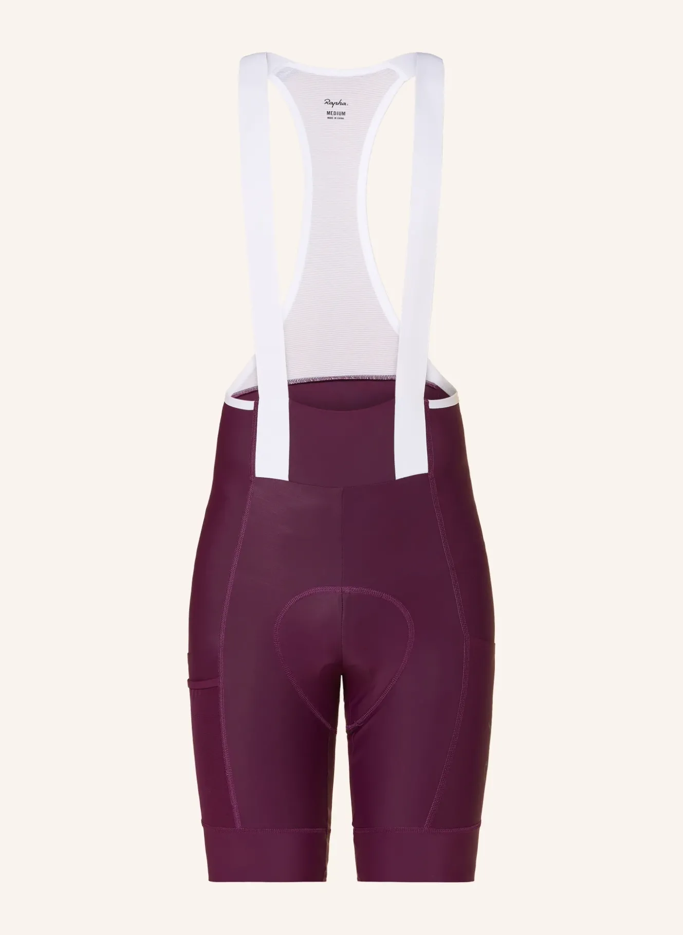 Radhose BREVET ELEMENT CARGO BIB mit Trägern und gepolstertem Einsatz