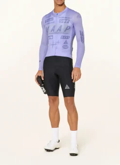 Radhose DROME TEAM mit Trägern und gepolstertem Einsatz