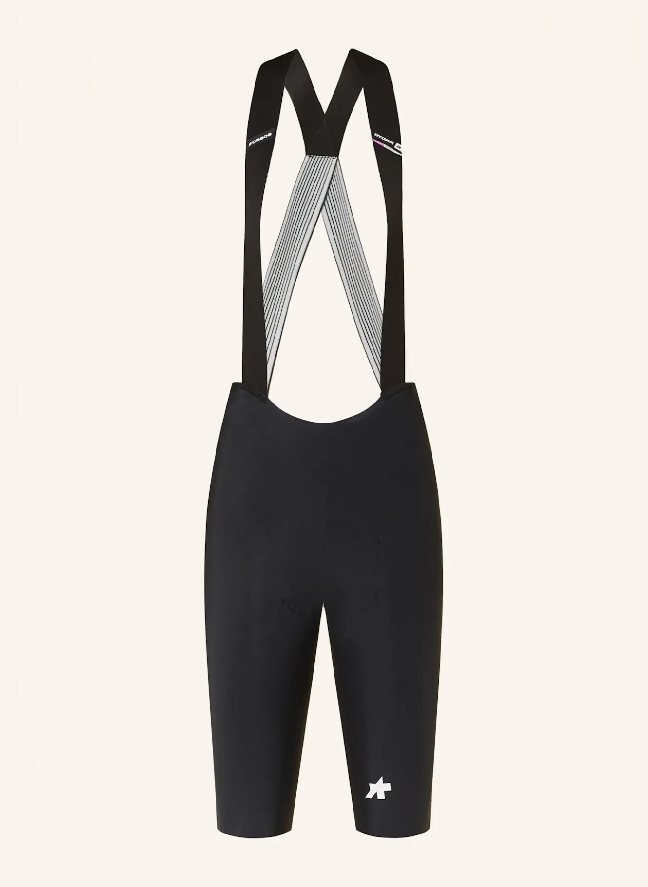 Radhose DYORA R S11 mit Trägern und gepolstertem Einsatz