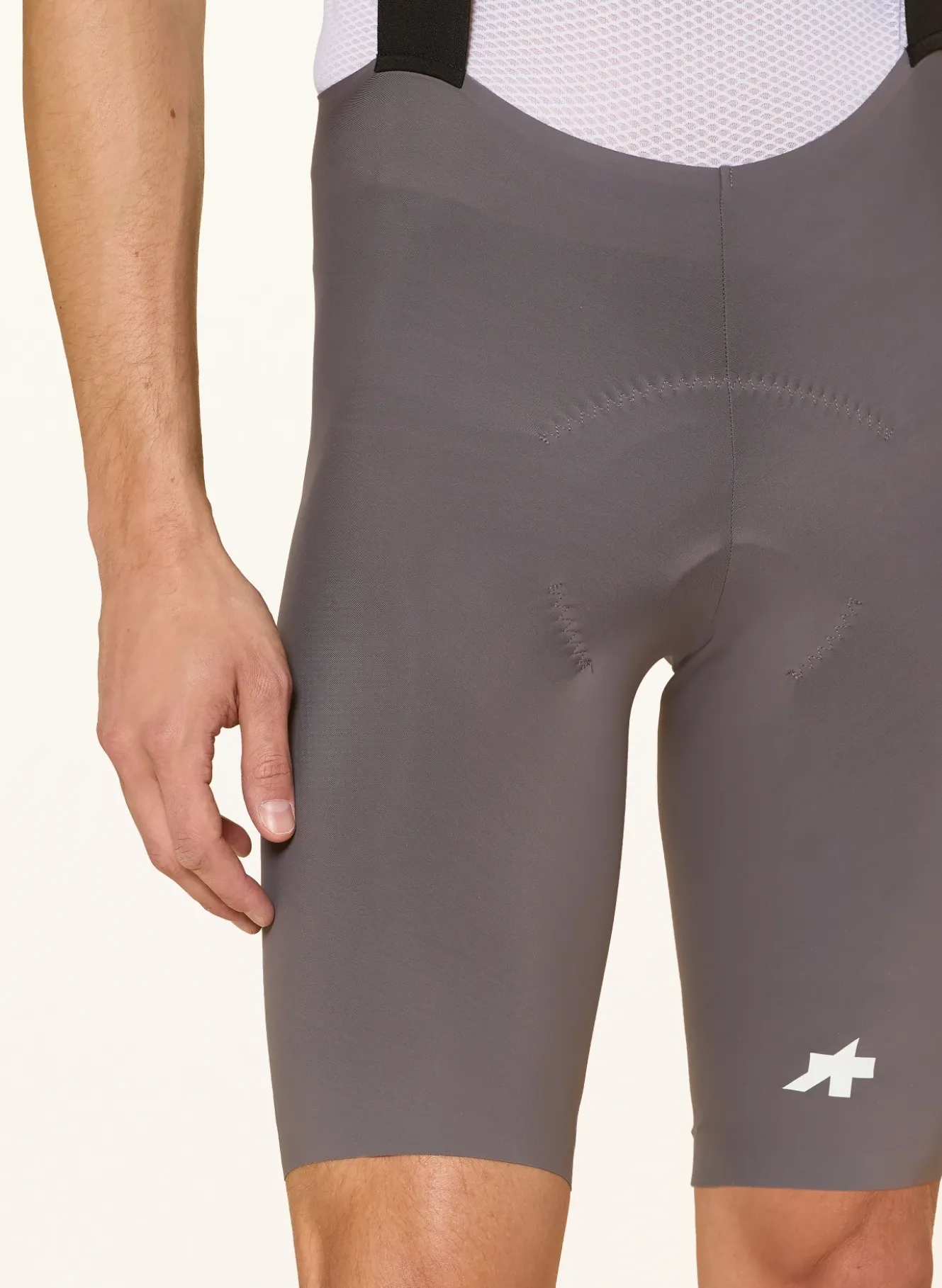 Radhose DYORA R S11 mit Trägern und gepolstertem Einsatz