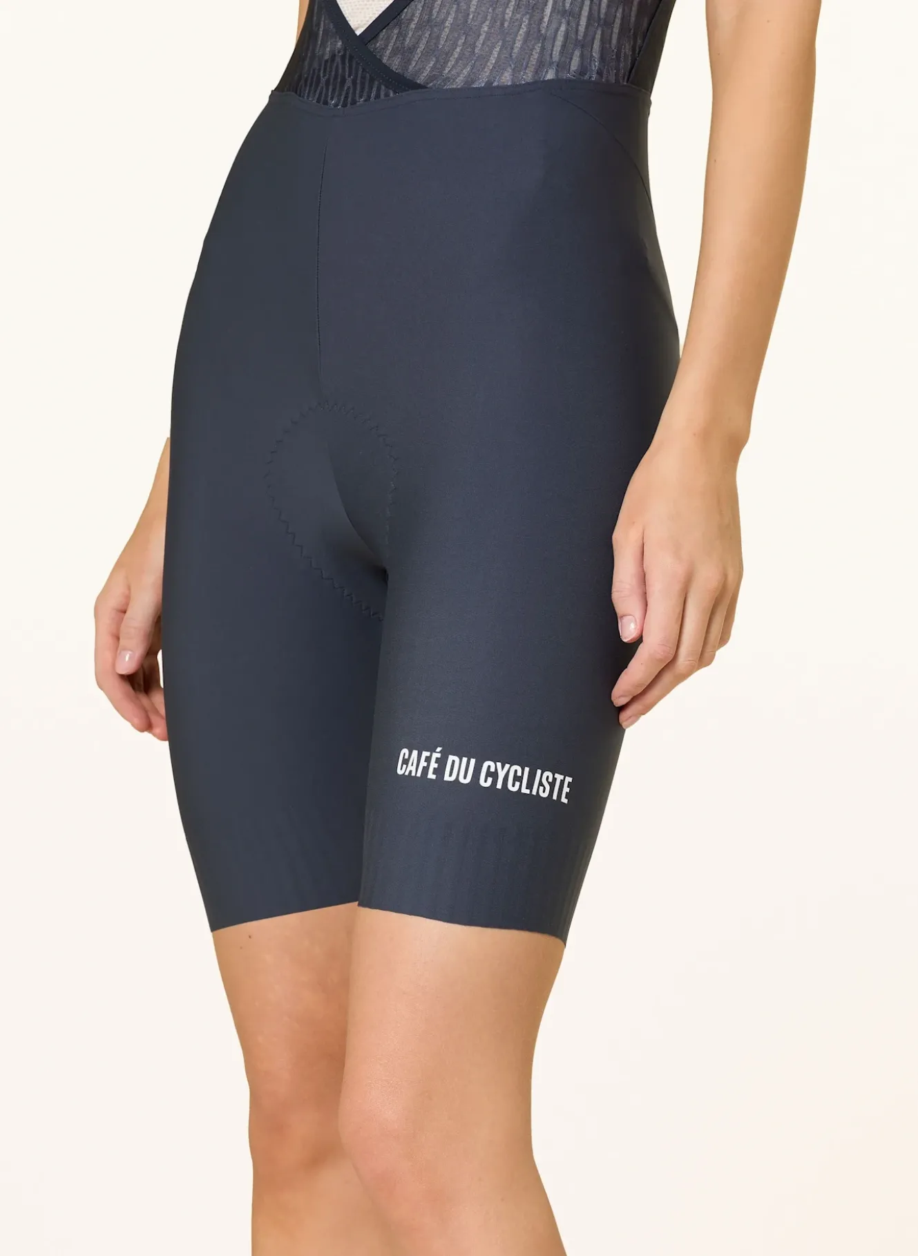 Radhose GRAZIELLA mit Trägern und gepolstertem Einsatz
