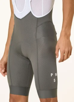 Radhose MECHANISM BIBS mit Trägern und gepolstertem Einsatz