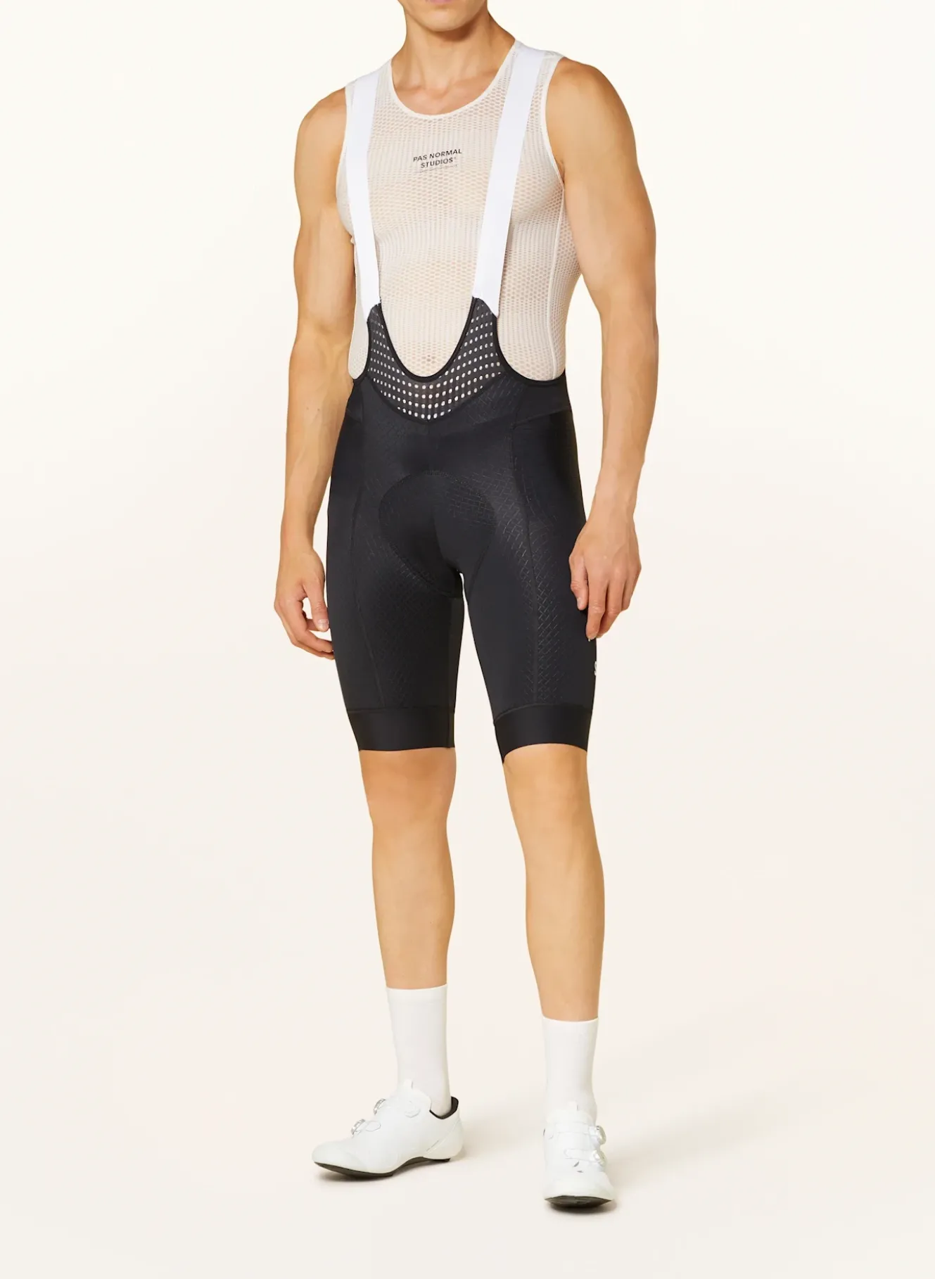 Radhose MECHANISM BIBS mit Trägern und gepolstertem Einsatz