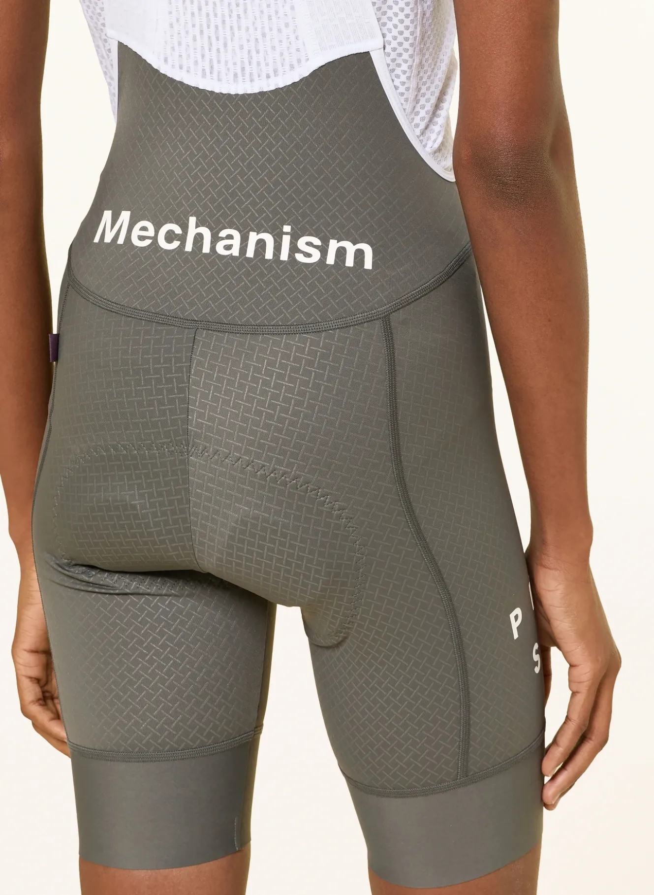 Radhose MECHANISM BIBS mit Trägern und gepolstertem Einsatz