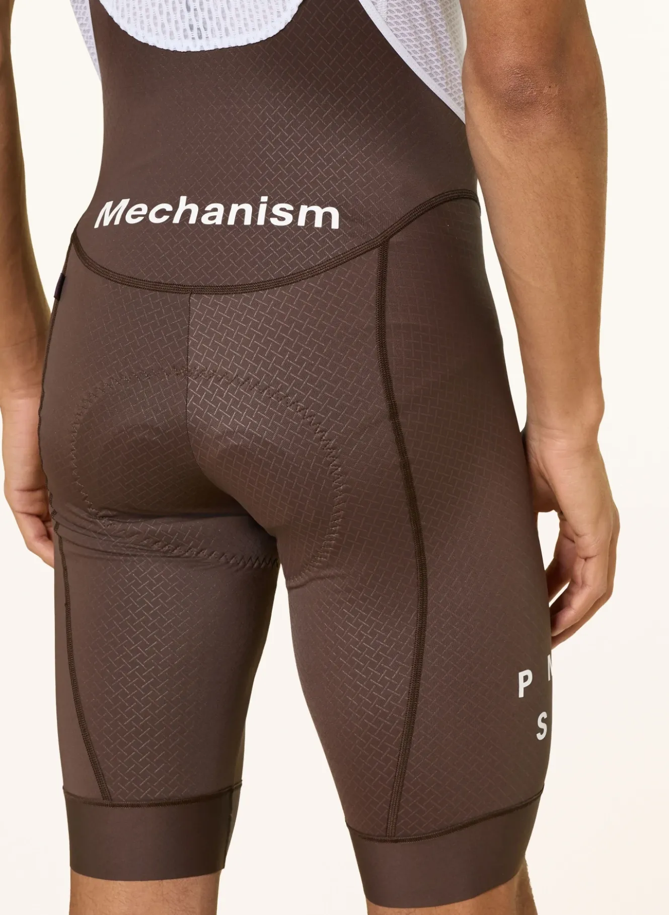 Radhose MECHANISM BIBS mit Trägern und gepolstertem Einsatz
