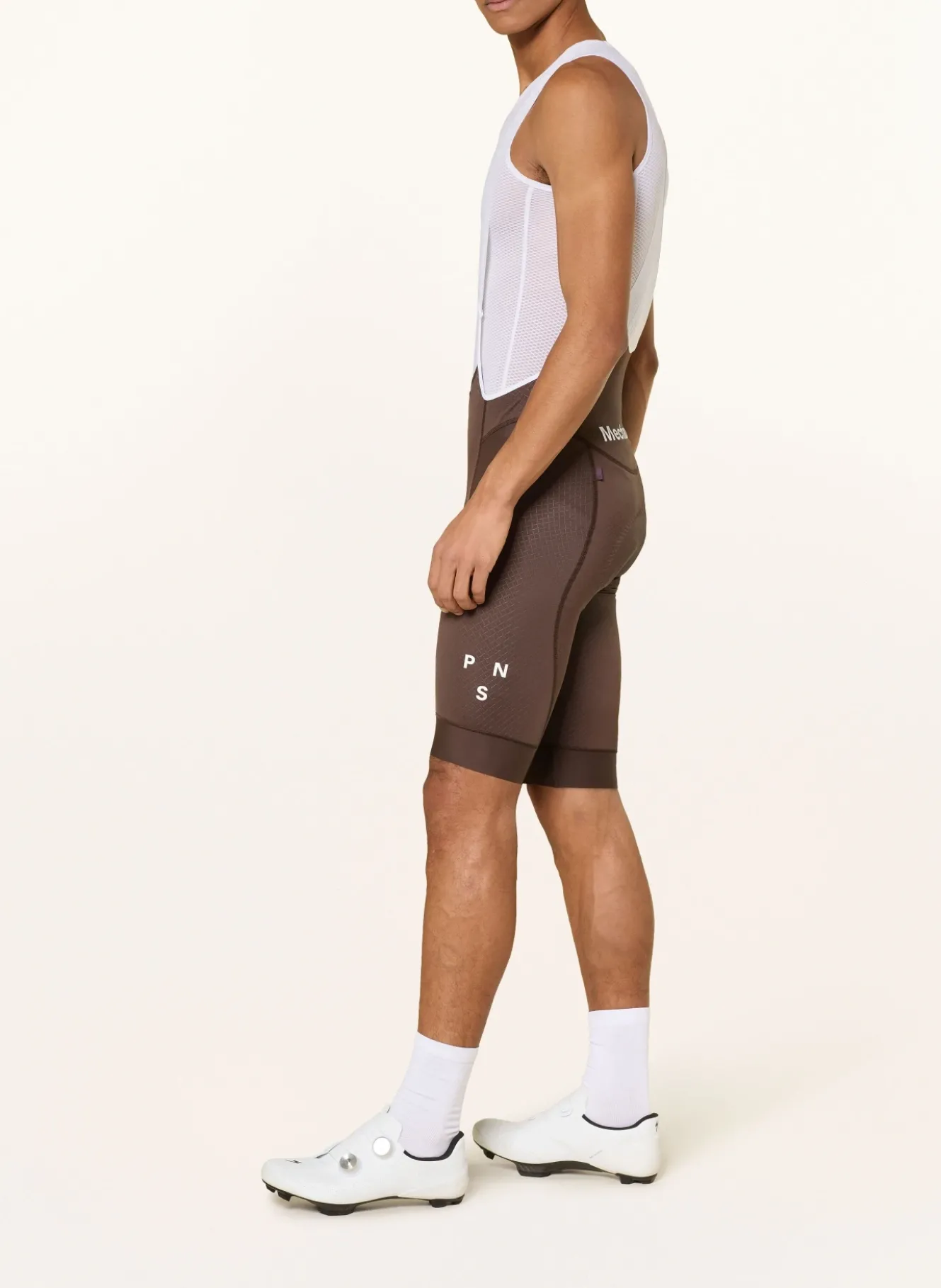 Radhose MECHANISM BIBS mit Trägern und gepolstertem Einsatz