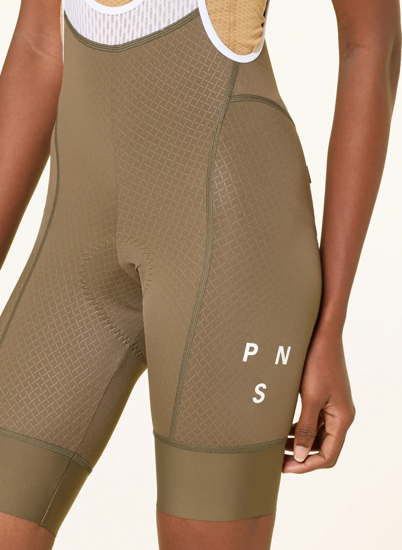 Radhose MECHANISM BIBS mit Trägern und gepolstertem Einsatz