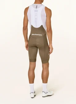 Radhose MECHANISM BIBS mit Trägern und gepolstertem Einsatz