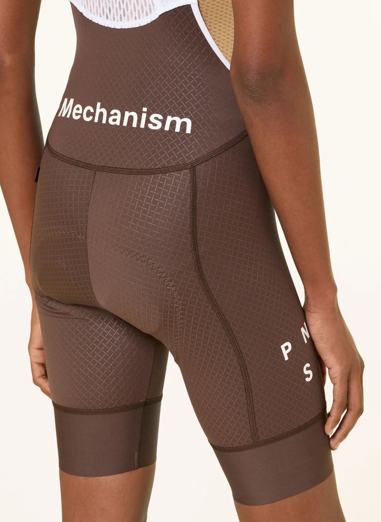 Radhose MECHANISM BIBS mit Trägern und gepolstertem Einsatz