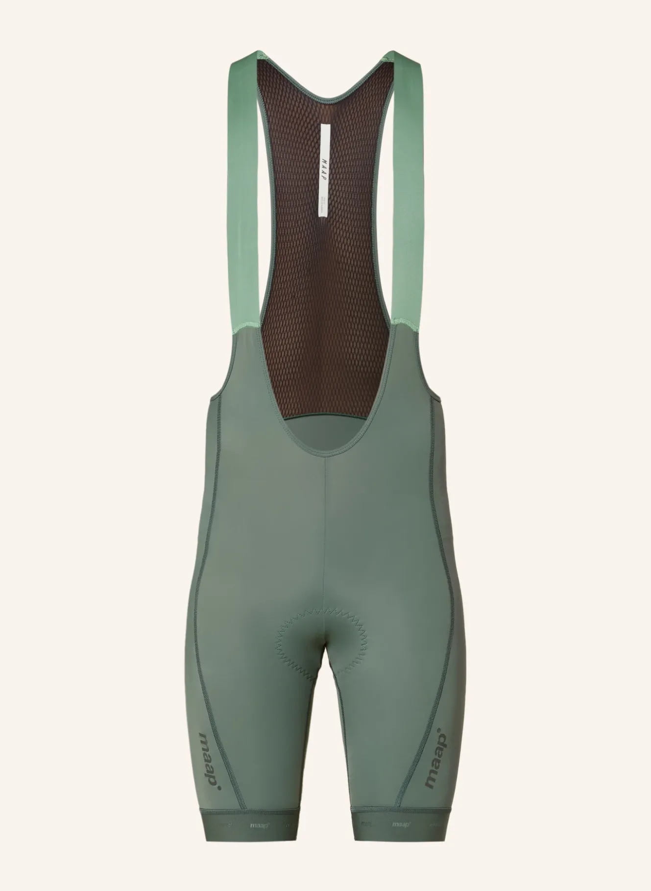 Radhose TRAINING BIB 3.0 mit Trägern und gepolstertem Einsatz