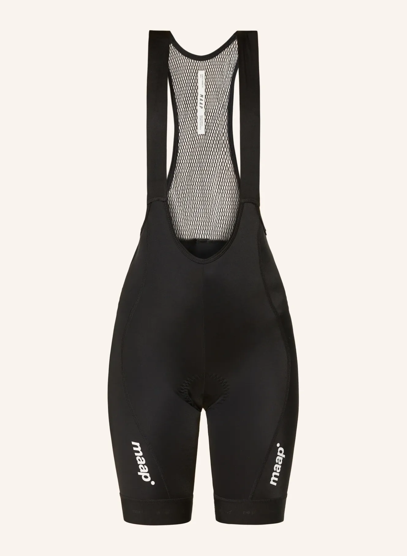 Radhose TRAINING BIB 3.0 mit Trägern und gepolstertem Einsatz