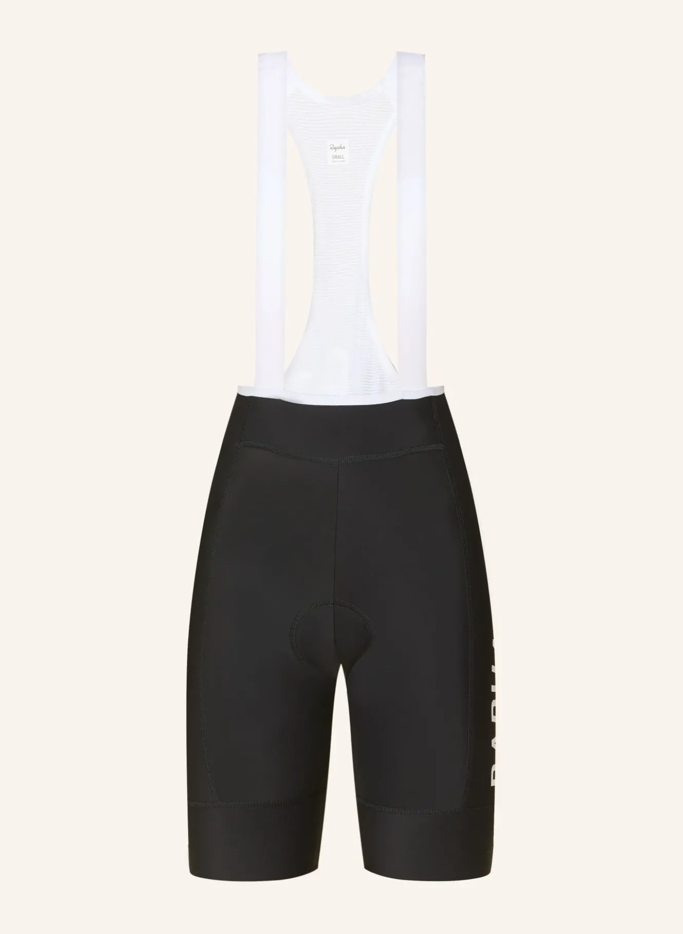 Radhose WOMEN'S PRO TEAM TRAINING BIB mit Trägern und gepolstertem Einsatz