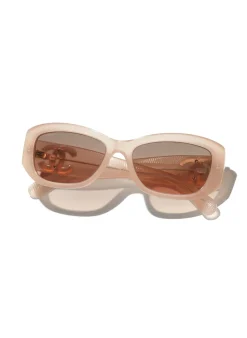 Rechteckige Sonnenbrille