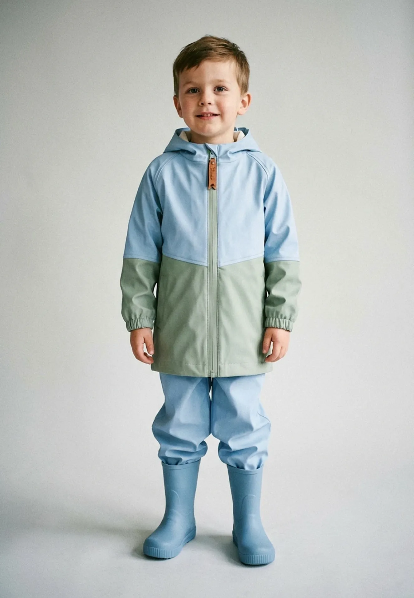 Regenjacke ungefüttert Farbmix