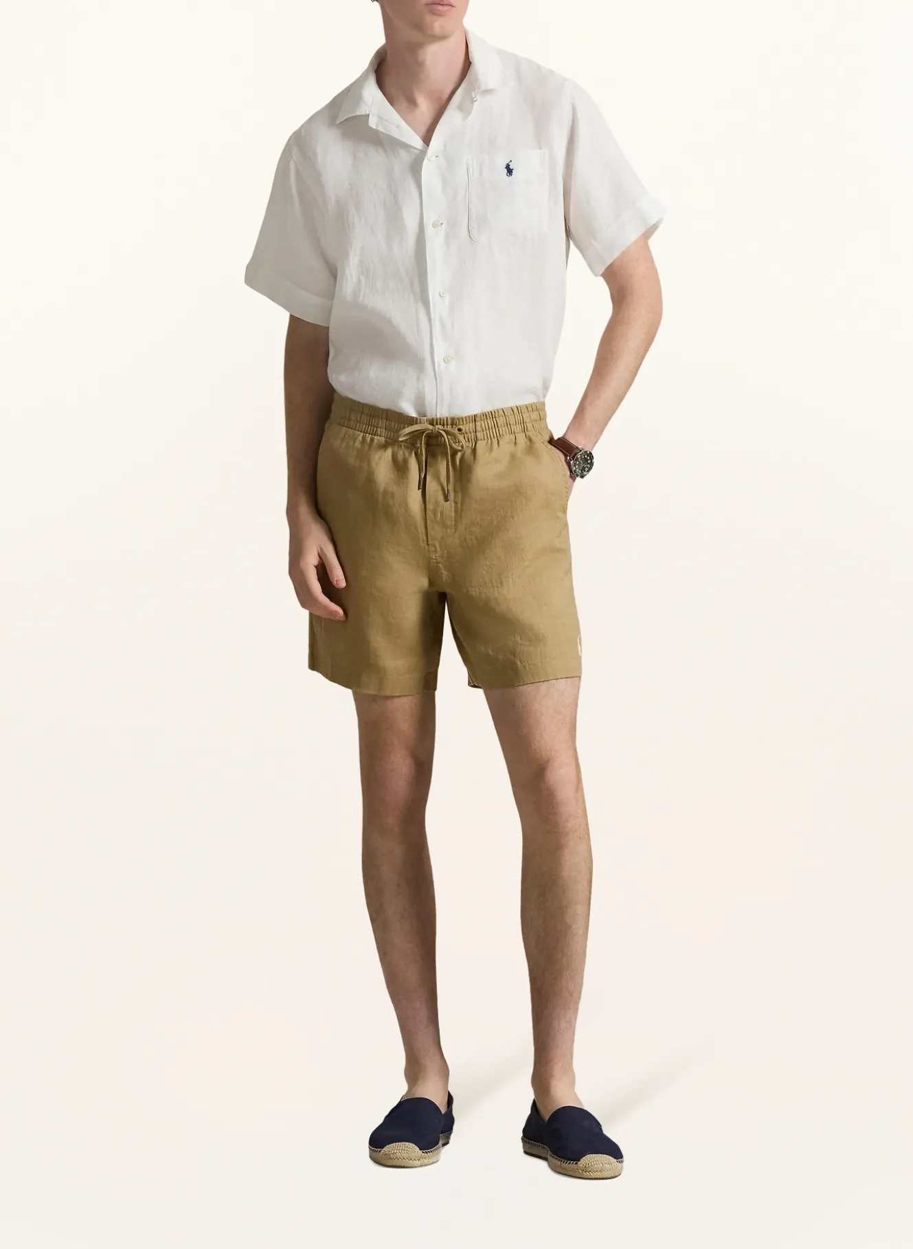 Resorthemd Classic Fit aus Leinen