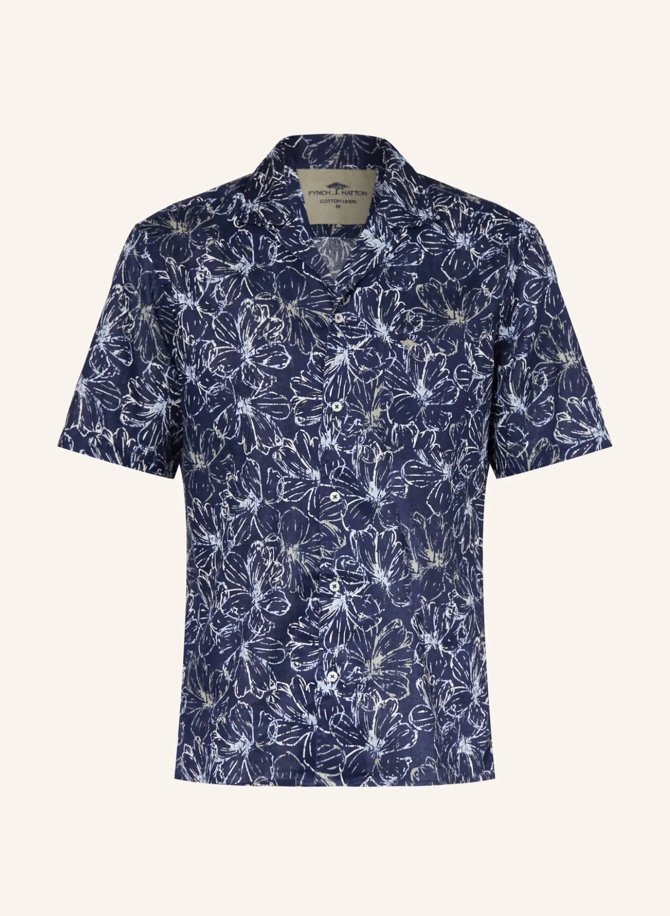 Resorthemd Comfort Fit aus Leinen