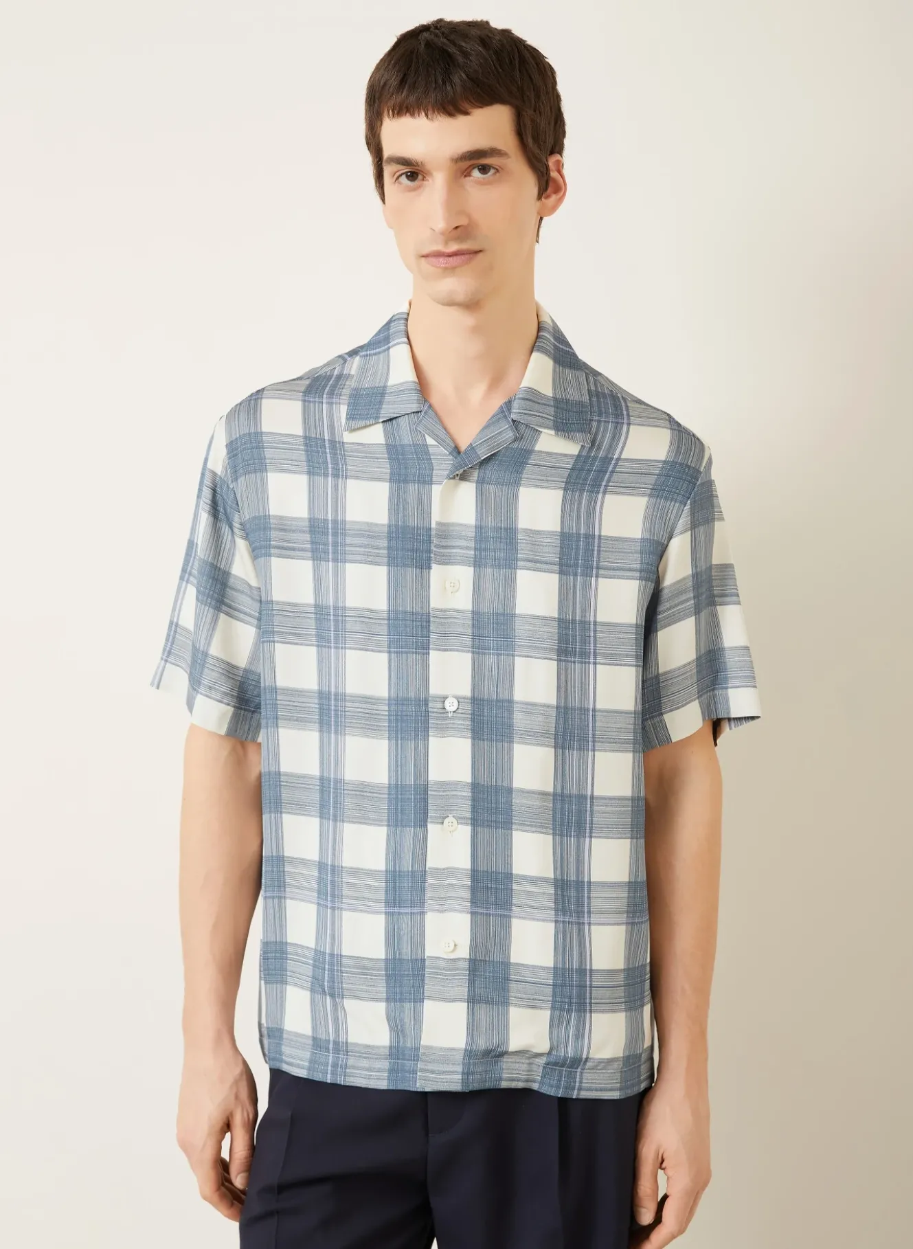 Resorthemd Comfort Fit aus Satin