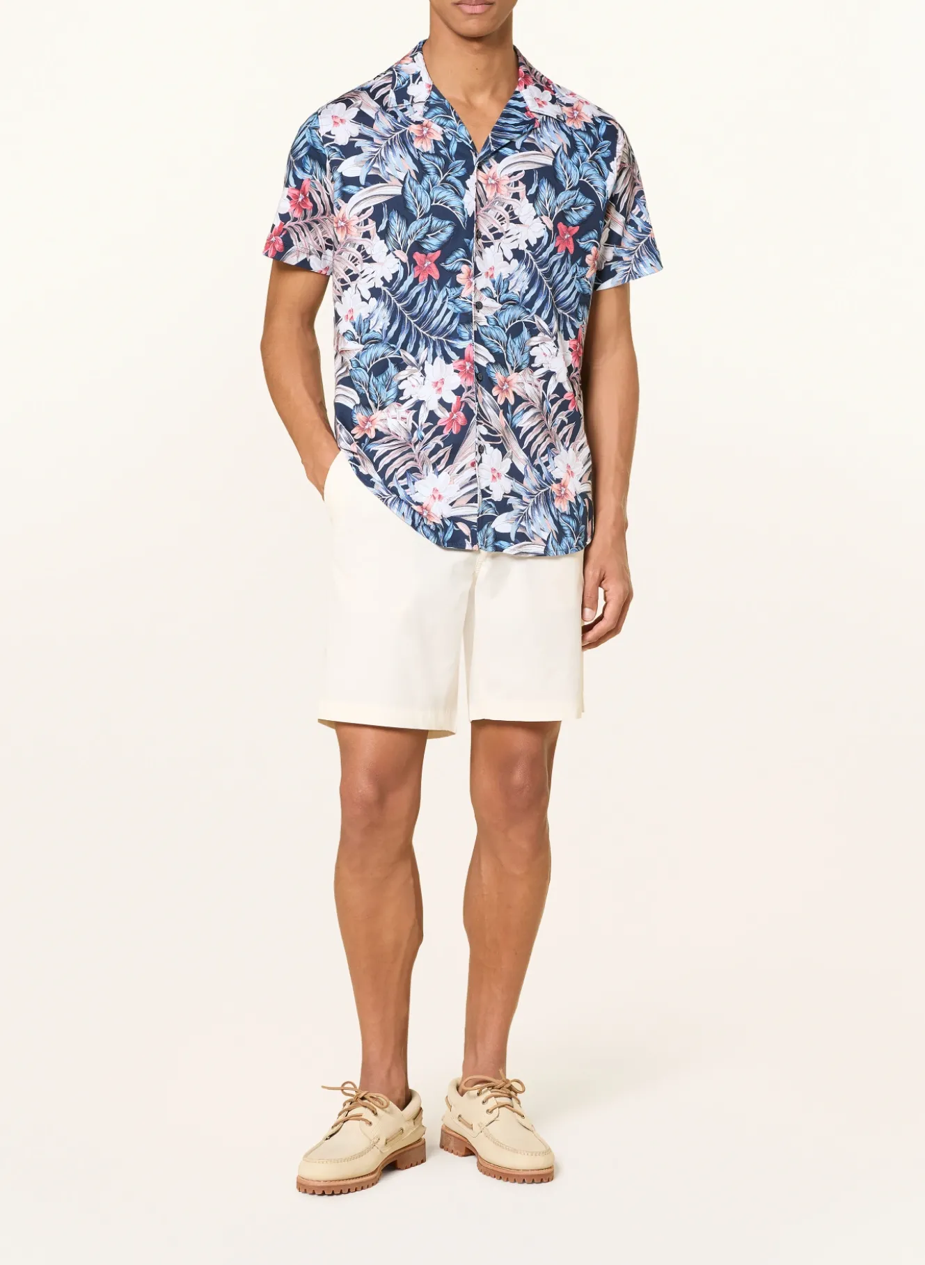 Resorthemd LIDO Slim Fit aus Jersey