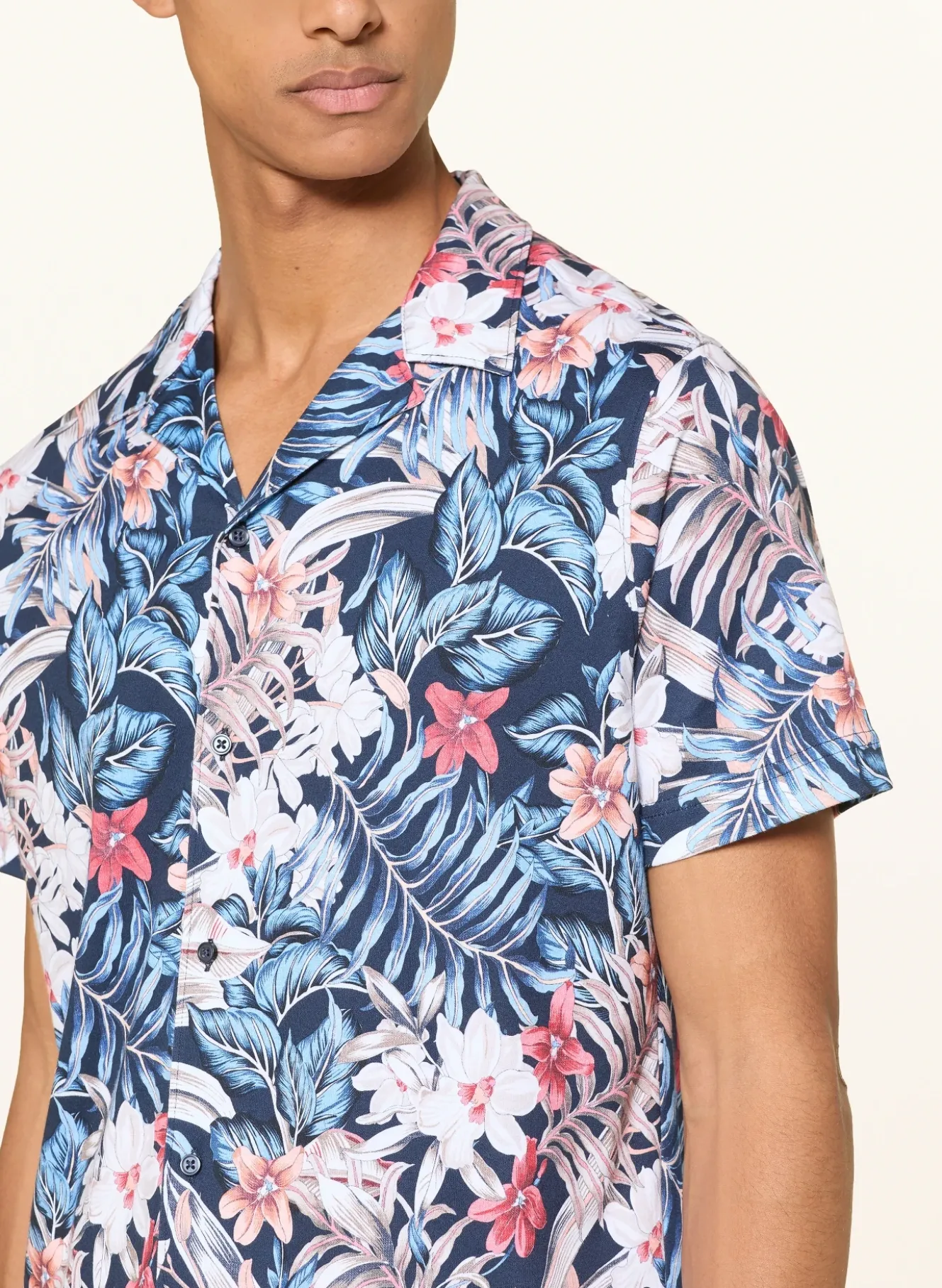 Resorthemd LIDO Slim Fit aus Jersey