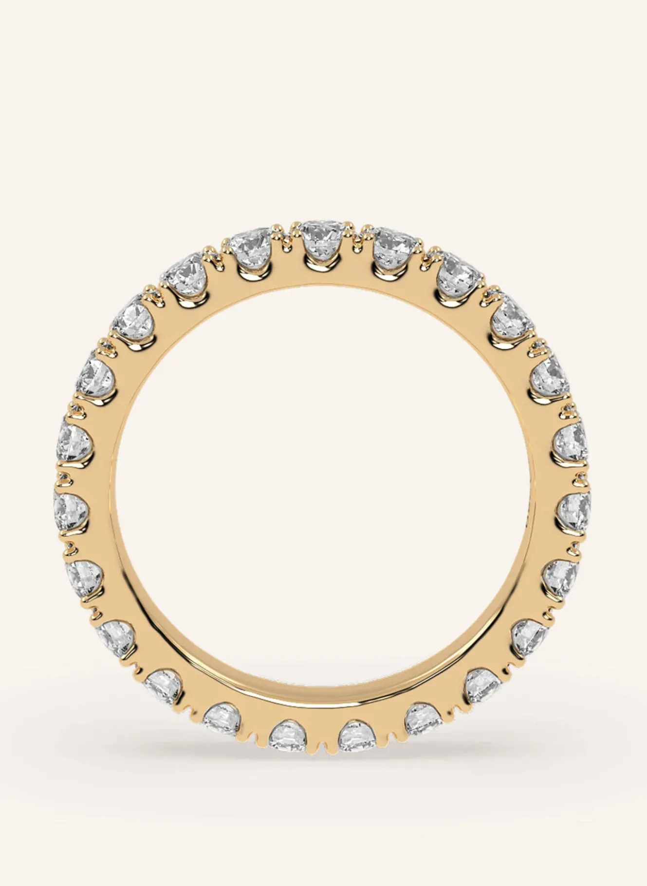 Ring MEMORY aus 18 Karat Gelbgold mit 1,35ct. Diamanten