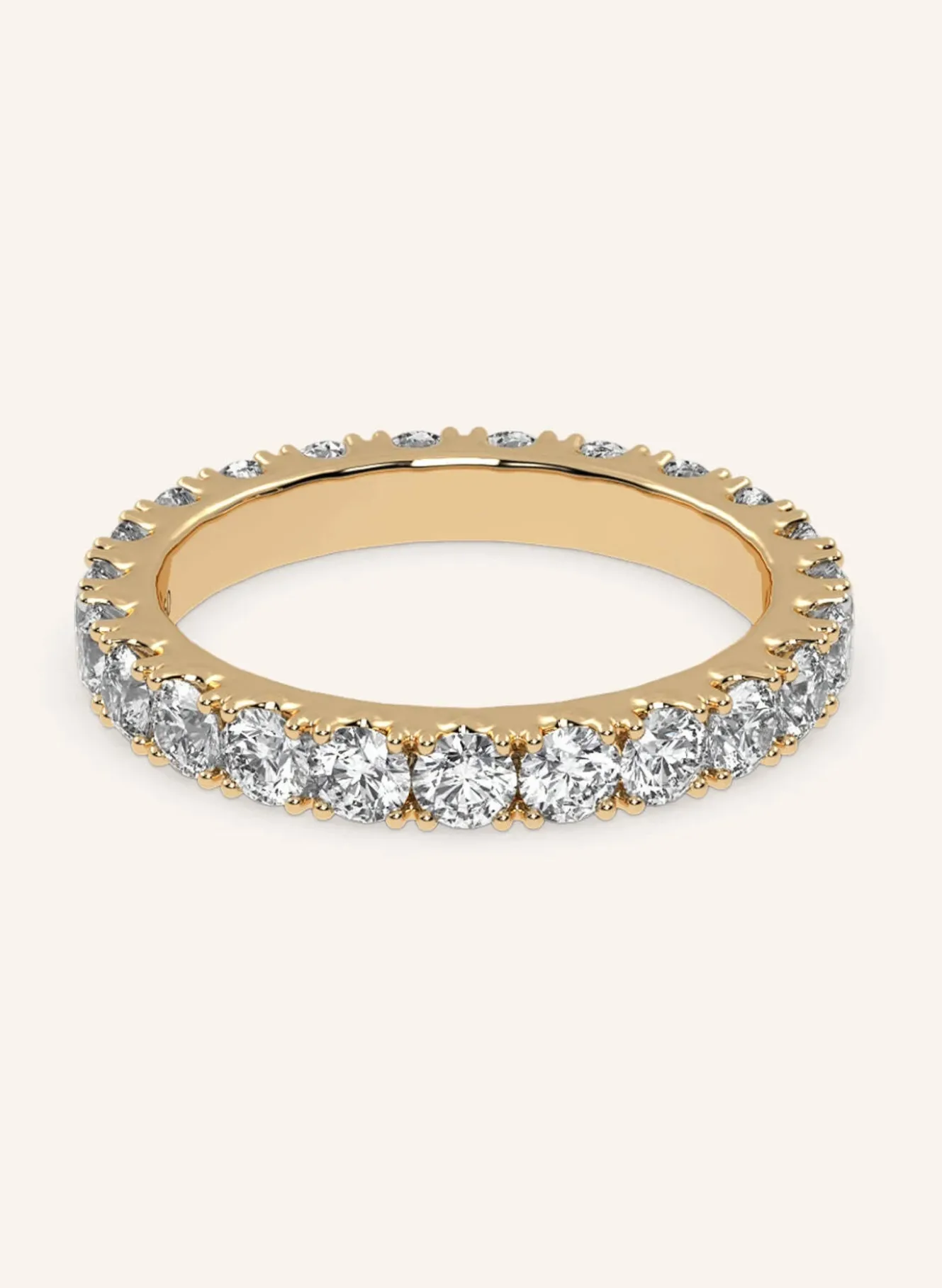 Ring MEMORY aus 18 Karat Gelbgold mit 1,35ct. Diamanten