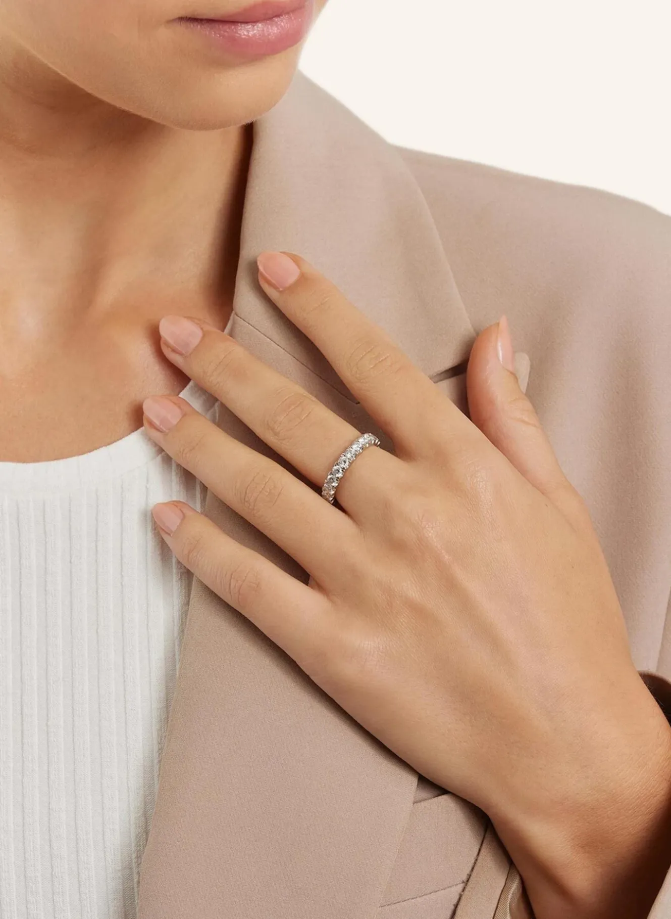 Ring MEMORY aus 18 Karat Weißgold mit 2,25ct. Diamanten