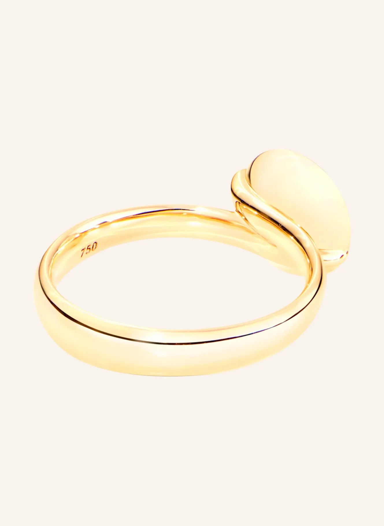 Ring RING BOUTON SMALL PERIDOT aus 18K Gelbgold mit Peridot