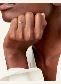 Ring TIFFANY LOCK aus 18Karat Weißgold mit Diamanten im runden Brillantschliff