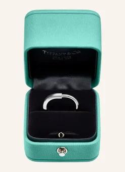 Ring TIFFANY LOCK aus 18Karat Weißgold mit Diamanten im runden Brillantschliff