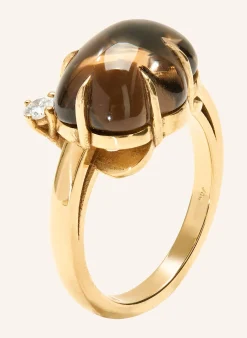 Ring WOLKE RAUCHQUARZ BRILLANT