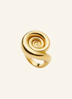 Ringe SPIRAL DOME STATEMENT RING by GLAMBOU