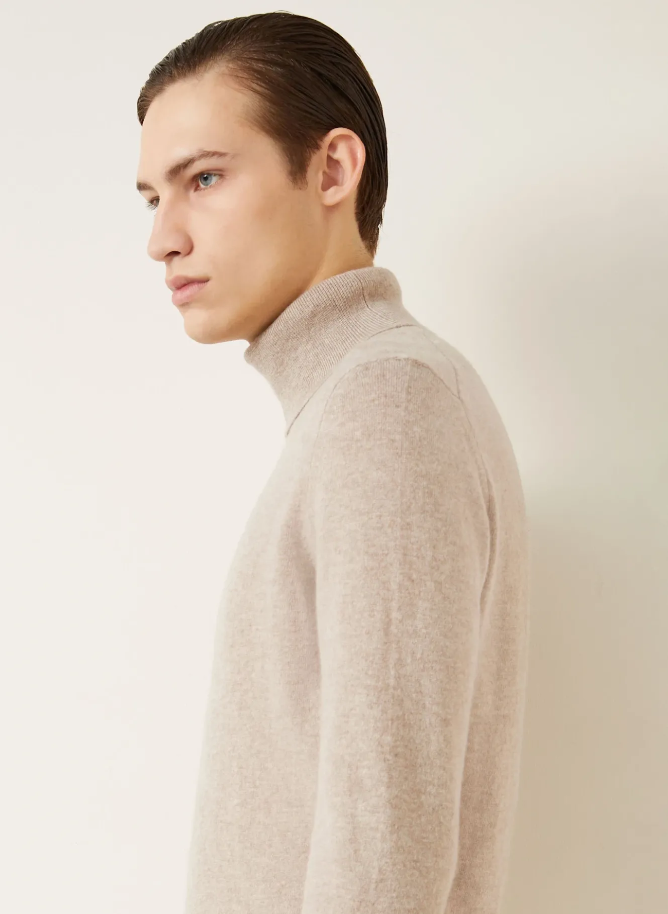Rollkragenpullover aus Cashmere